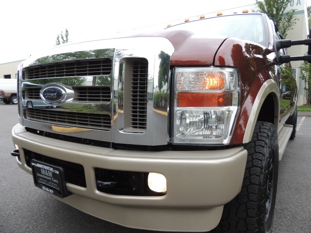 2008 Ford F-350 Super Duty Lariat / KING RANCH / 4X4 / 6.4L DIESEL   - Photo 9 - Portland, OR 97217