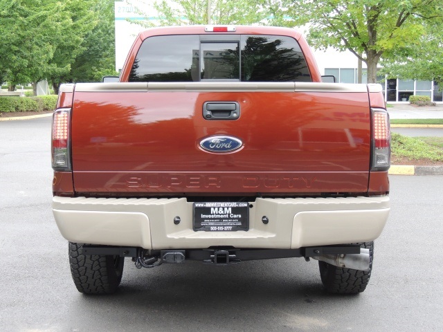 2008 Ford F-350 Super Duty Lariat / KING RANCH / 4X4 / 6.4L DIESEL   - Photo 6 - Portland, OR 97217