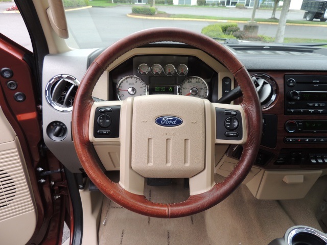 2008 Ford F-350 Super Duty Lariat / KING RANCH / 4X4 / 6.4L DIESEL   - Photo 36 - Portland, OR 97217