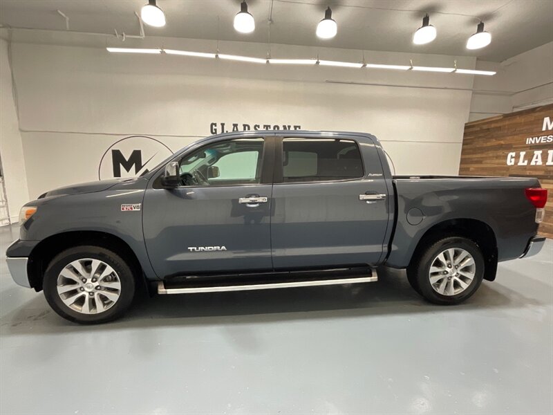 2010 Toyota Tundra Limited Platinum Crew Max 4X4 /5.7L V8 / NEW TIRES  / LOCAL TRUCK w. ZERO RUST - Photo 3 - Gladstone, OR 97027