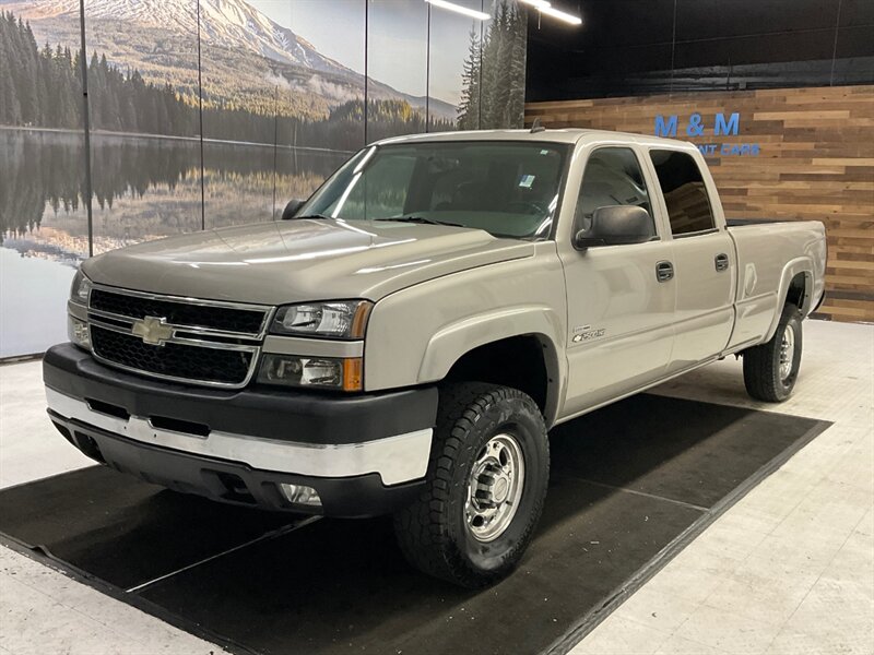 2006 Chevrolet Silverado 2500 LT Crew Cab 4X4 / 6.6L DIESEL /ALLISON / LBZ MOTOR  /1-OWNER / LONG BED / Leather & Heated Seats / RUST FREE / LBZ MOTOR - Photo 1 - Gladstone, OR 97027