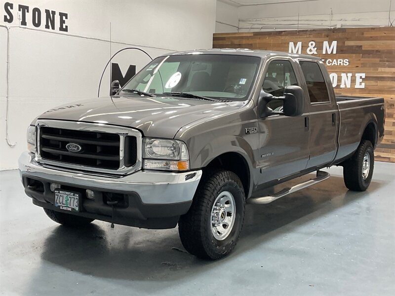 2002 Ford F-350 XLT Crew Cab 4X4 / 7.3L DIESEL /NEW TIRES/LONG BED / ZERO RUST / NEW TIRES / 1-TON / SRW - Photo 1 - Gladstone, OR 97027