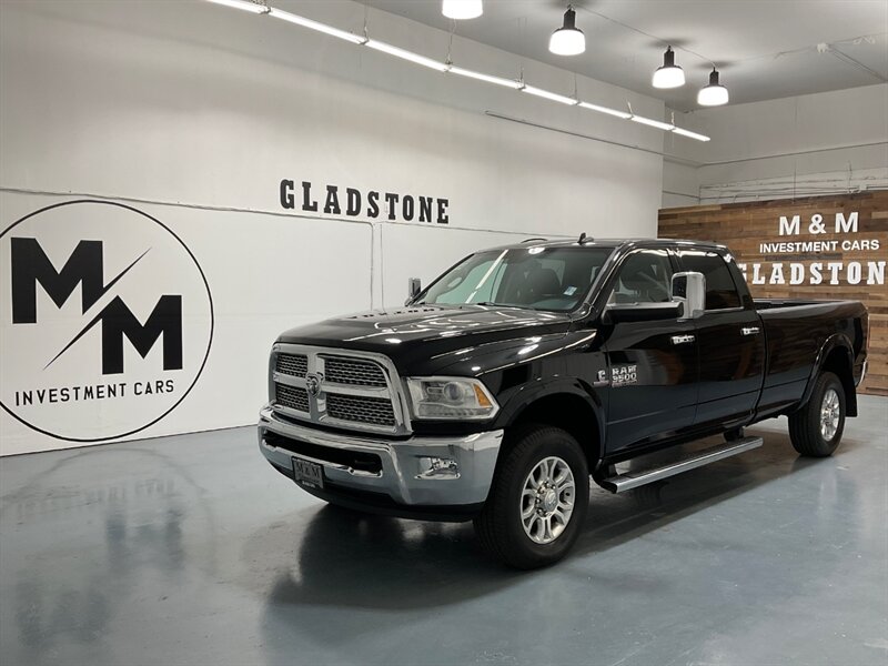 2014 RAM 3500 Laramie Crew Cab 4X4 / 6.7L DIESEL / AISIN TRANSMI  / 1-OWNER LOCAL w. ZERO RUST / Sunroof / Leather / LOW MILES - Photo 60 - Gladstone, OR 97027