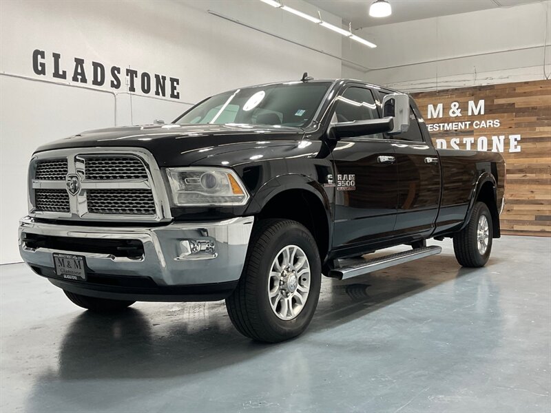 2014 RAM 3500 Laramie Crew Cab 4X4 / 6.7L DIESEL / AISIN TRANSMI  / 1-OWNER LOCAL w. ZERO RUST / Sunroof / Leather / LOW MILES - Photo 58 - Gladstone, OR 97027