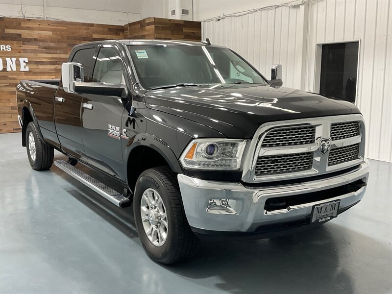 2014 RAM 3500 Laramie Crew Cab 4X4 / 6.7L DIESEL / AISIN TRANSMI  / 1-OWNER LOCAL w. ZERO RUST / Sunroof / Leather / LOW MILES - Photo 2 - Gladstone, OR 97027