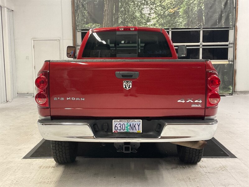 2007 Dodge Ram 2500 BIG HORN 4X4 / 5.9L CUMMINS DIESEL/ 6-SPEED MANUAL  / LONG BED / RUST FREE / Excel Cond / 156,000 MILES - Photo 6 - Gladstone, OR 97027