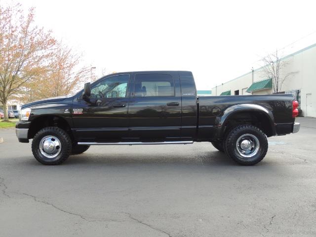 2007 Dodge Ram 3500 SLT 4X4 DUALLY Mega Cab 5.9L Diesel 6-Speed Manual   - Photo 3 - Portland, OR 97217