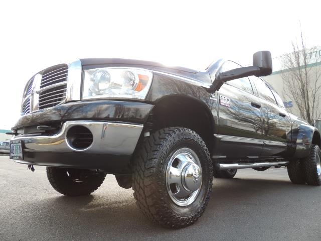 2007 Dodge Ram 3500 SLT 4X4 DUALLY Mega Cab 5.9L Diesel 6-Speed Manual   - Photo 9 - Portland, OR 97217