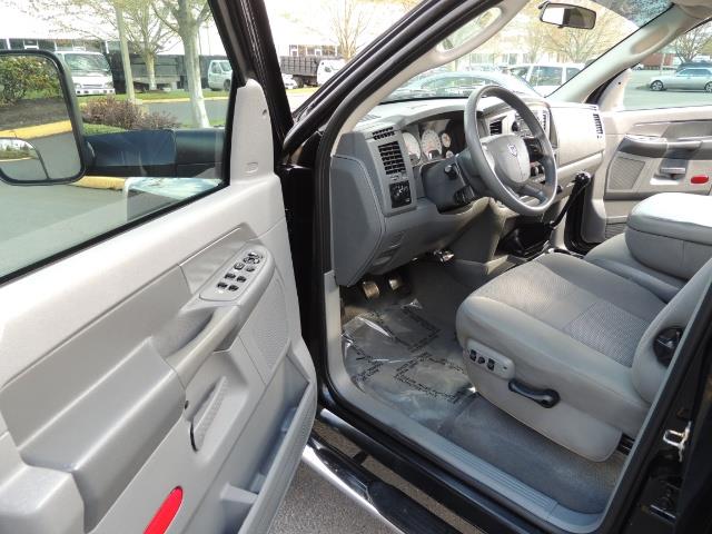 2007 Dodge Ram 3500 SLT 4X4 DUALLY Mega Cab 5.9L Diesel 6-Speed Manual   - Photo 12 - Portland, OR 97217