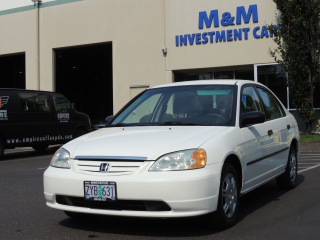 2002 Honda Civic DX / Sedan / 4cyl / 5 Speed Manual / Clean Title   - Photo 1 - Portland, OR 97217