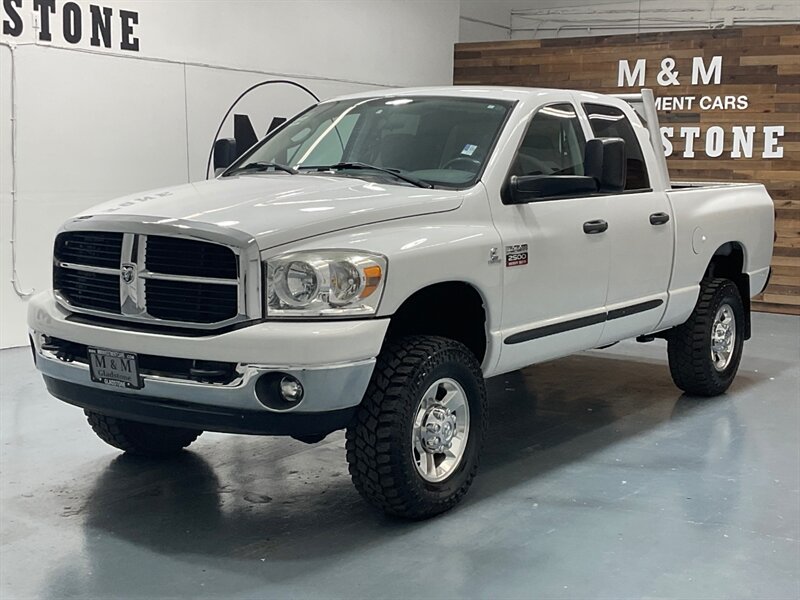 2007 Dodge Ram 2500 SLT BIG HORN 4X4 / 6.7L DIESEL / 6-SPEED MANUAL  / LOW MILES w. SHORT BED - Photo 52 - Gladstone, OR 97027