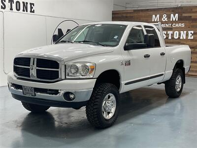 2007 Dodge Ram 2500 SLT BIG HORN 4X4 / 6.7L DIESEL / 6-SPEED MANUAL  / LOW MILES w. SHORT BED