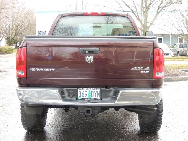 2005 Dodge Ram 2500 SLT Quad Cab 4X4 5.9 L Cummins Turbo Diesel LIFTED   - Photo 6 - Portland, OR 97217