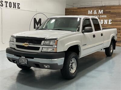 2003 Chevrolet Silverado 2500 LS Crew Cab 4X4 / 6.0L V8 / LONG BED / NEW TIRES  / LOCAL OREGON TRUCK / ZERO RUST / 104K MILES Truck