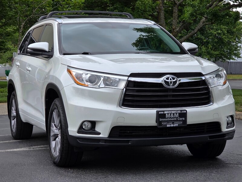 2014 Toyota Highlander XLE AWD SUNROOF LEATHER CAM NAVi 3RD SEATS LOADED All Wheel Drive / EVERY OPTION / VERY CLEAN ! - Photo 2 - Portland, OR 97217