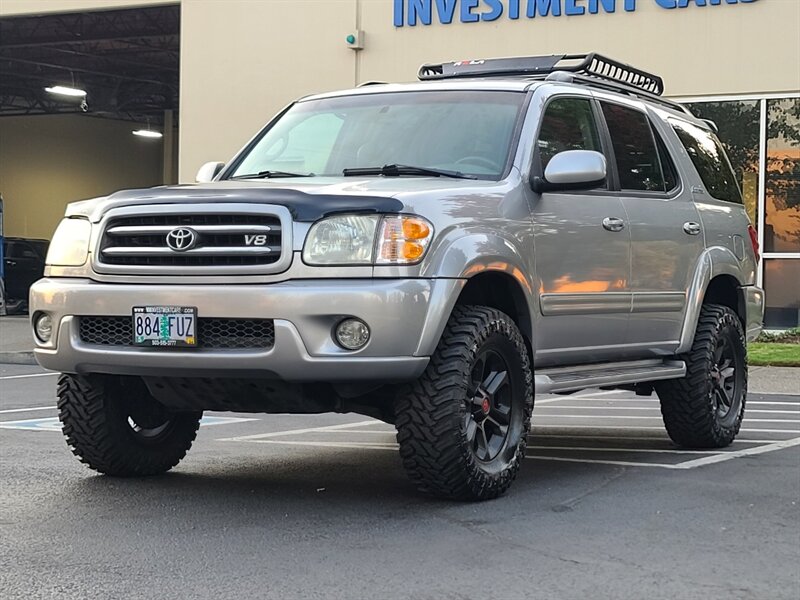 2002 Toyota Sequoia Limited 4X4 / 8-Seats / New Timing Belt / LIFTED  / LEATHER / Sun Roof / NEW TIRES / Low Miles - Photo 1 - Portland, OR 97217