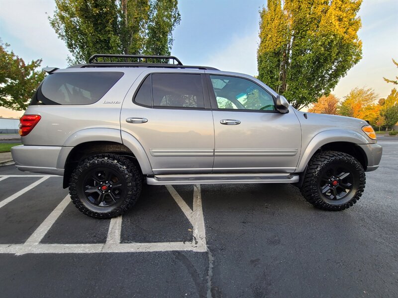 2002 Toyota Sequoia Limited 4X4 / 8-Seats / New Timing Belt / LIFTED  / LEATHER / Sun Roof / NEW TIRES / Low Miles - Photo 4 - Portland, OR 97217