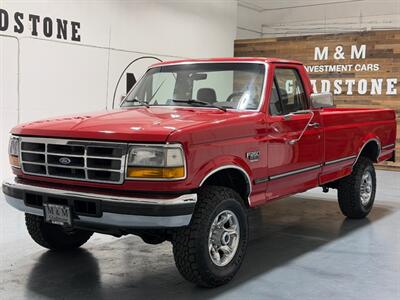 1995 Ford F-250 XLT F250HD 4X4 Regular Cab 7.3L DIESEL /1-OWNER  /LONG BED / BRAND NEW TIRES / ZERO RUST/117K MILES Truck