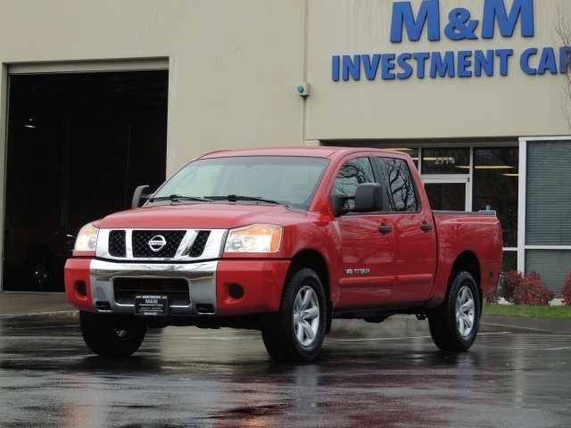 2008 Nissan Titan SE 4X4 CREW CAB V8 Automatic Excellent Condition   - Photo 1 - Portland, OR 97217