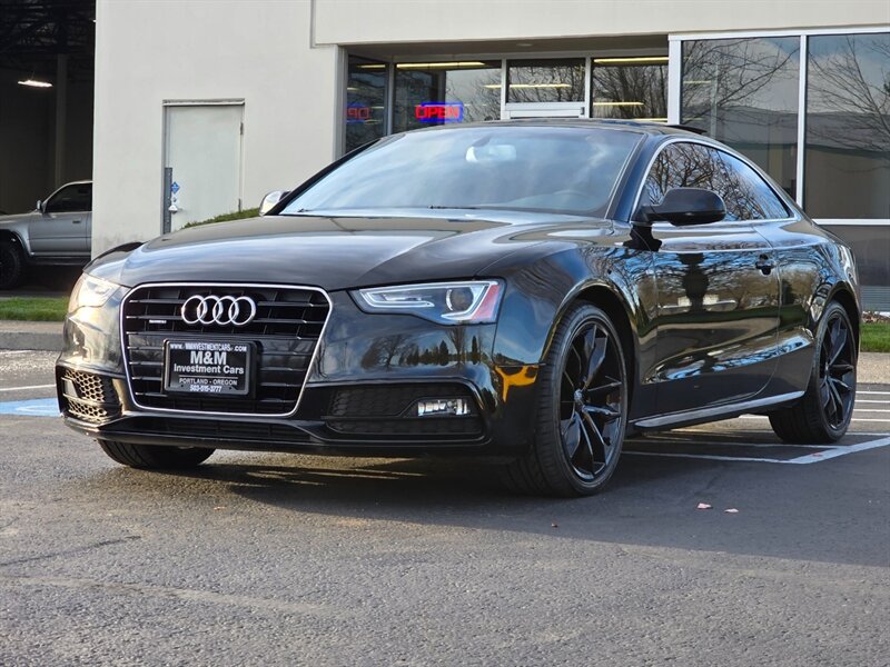 2016 Audi A5 2.0T quattro Blacked Out Panoramic Roof 98k Miles  PREMIUM Plus / Heated Leather / Low Miles - Photo 1 - Portland, OR 97217