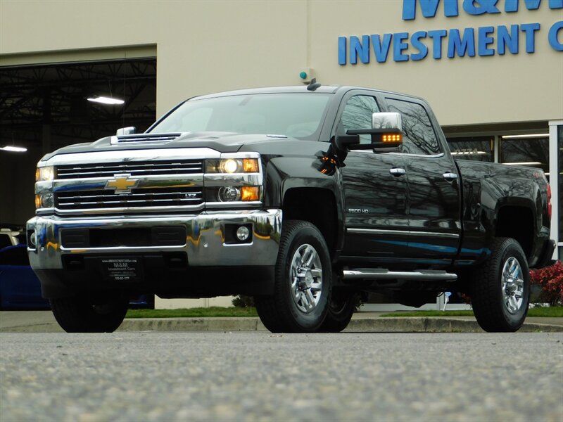 2018 Chevrolet Silverado 2500 LTZ 4X4 / LEATHER / ALLISON / 6.6L DURAMAX DIESEL   - Photo 1 - Portland, OR 97217