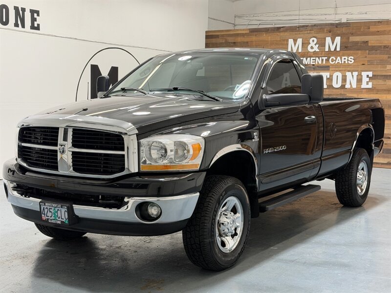 2006 Dodge Ram 2500 SLT 4X4 6-SPEED MANUAL 5.9L DIESEL /82K MILES /Regular Cab / 1-OWNER LOCAL w. ZERO RUST / NEW TIRES - Photo 50 - Gladstone, OR 97027