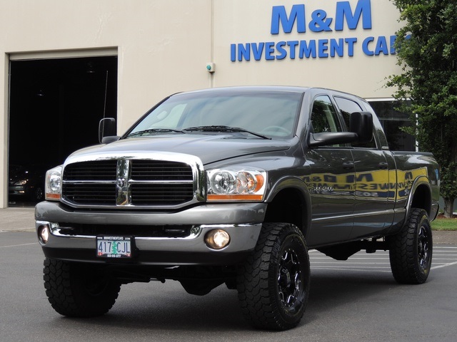 2006 Dodge Ram 2500 Slt   Mega Cab   4x4  5.9l Cummins Diesel   Lifted