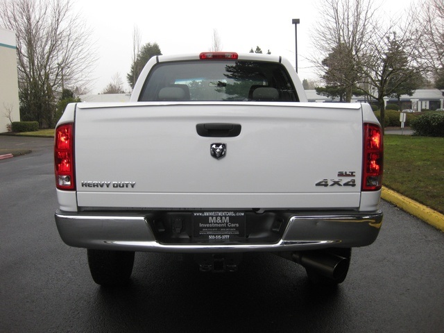 2006 Dodge Ram 2500 SLT4X4 Quad Cab / HO 5.9L CUMMINS TURBO DIESEL   - Photo 6 - Portland, OR 97217