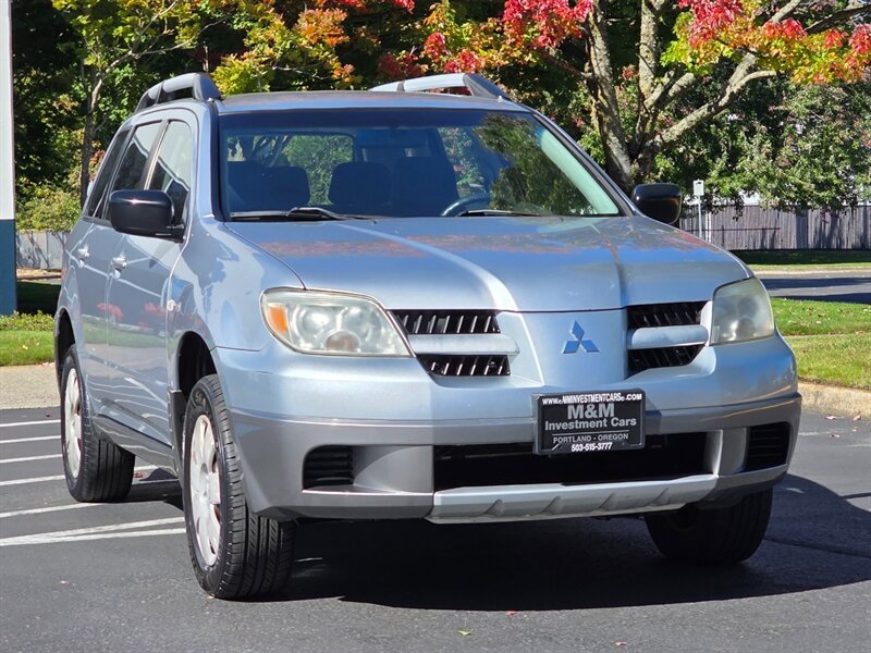 2006 Mitsubishi Outlander LS ALL WHEEL DRIVE / 4-Cyl , 2.4L / Fresh Trade In  / Local Car / Clean Title / No Rust
