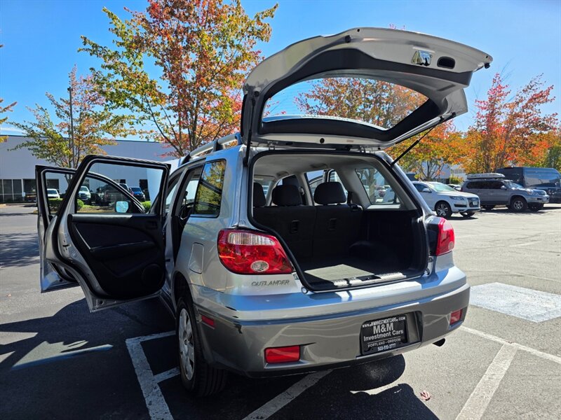 2006 Mitsubishi Outlander LS ALL WHEEL DRIVE / 4-Cyl , 2.4L / Fresh Trade In / Local Car / Clean Title / No Rust - Photo 28 - Portland, OR 97217