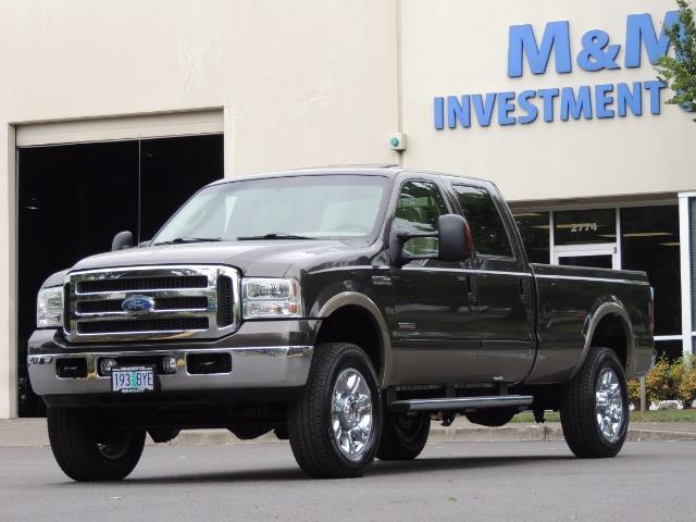 2005 Ford F-350 Super Duty Lariat / 4X4/ DIESEL / Leather / Sunroo   - Photo 1 - Portland, OR 97217