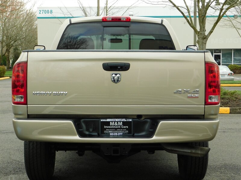 2005 Dodge Ram 2500 SLT 4WD Quad Cab 5.9L Cummins Diesel 2-Owner 131K   - Photo 7 - Portland, OR 97217