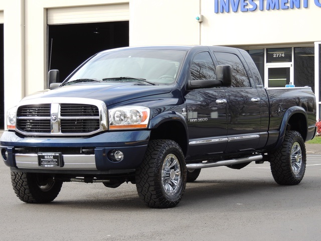 2006 Dodge Ram 3500 Laramie/ Mega Cab/ 4X4 / 5.9L DIESEL/ 6-SPD MANUAL   - Photo 57 - Portland, OR 97217