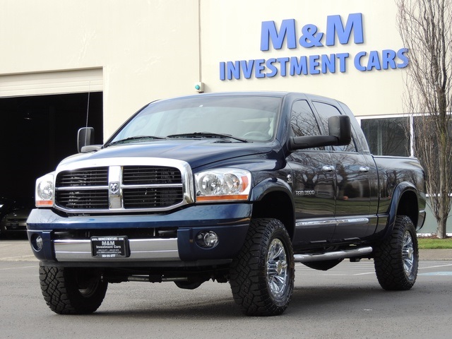 2006 Dodge Ram 3500 Laramie/ Mega Cab/ 4X4 / 5.9L DIESEL/ 6-SPD MANUAL   - Photo 58 - Portland, OR 97217