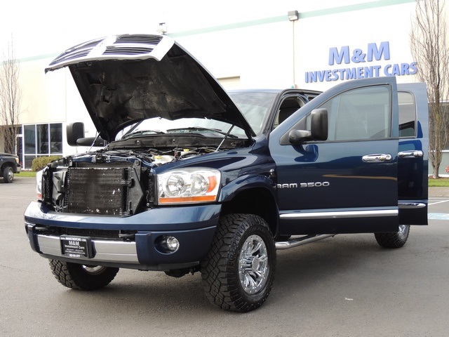 2006 Dodge Ram 3500 Laramie/ Mega Cab/ 4X4 / 5.9L DIESEL/ 6-SPD MANUAL   - Photo 25 - Portland, OR 97217