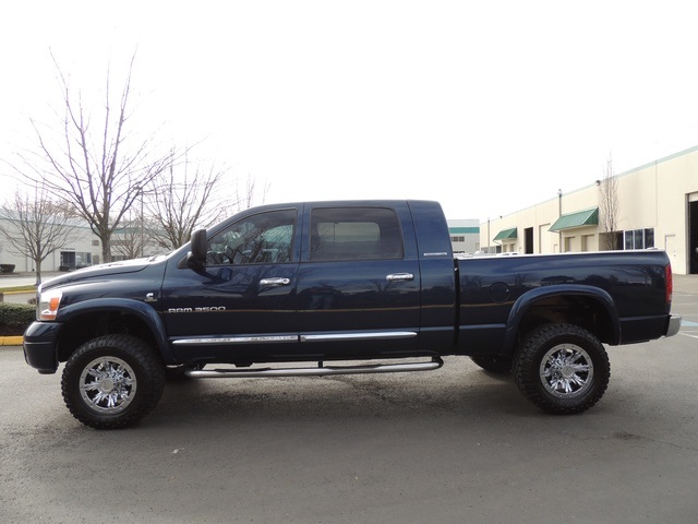 2006 Dodge Ram 3500 Laramie/ Mega Cab/ 4X4 / 5.9L DIESEL/ 6-SPD MANUAL   - Photo 3 - Portland, OR 97217