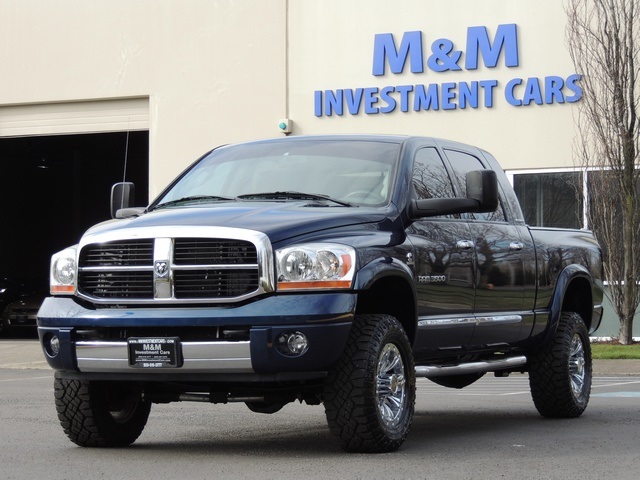 2006 Dodge Ram 3500 Laramie/ Mega Cab/ 4X4 / 5.9L DIESEL/ 6-SPD MANUAL   - Photo 59 - Portland, OR 97217