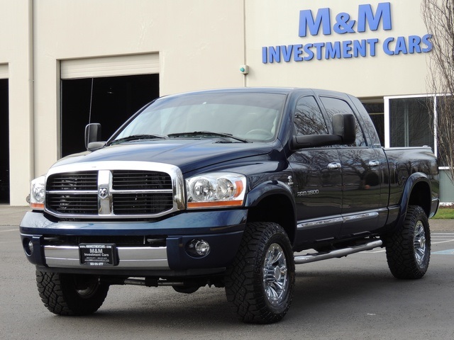 2006 Dodge Ram 3500 Laramie/ Mega Cab/ 4X4 / 5.9L DIESEL/ 6-SPD MANUAL   - Photo 54 - Portland, OR 97217