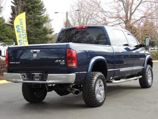 2006 Dodge Ram 3500 Laramie/ Mega Cab/ 4X4 / 5.9L DIESEL/ 6-SPD MANUAL   - Photo 8 - Portland, OR 97217