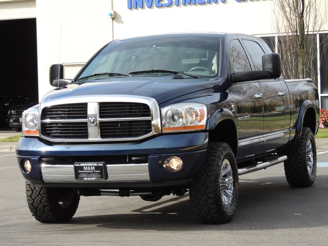 2006 Dodge Ram 3500 Laramie/ Mega Cab/ 4X4 / 5.9L DIESEL/ 6-SPD MANUAL   - Photo 55 - Portland, OR 97217