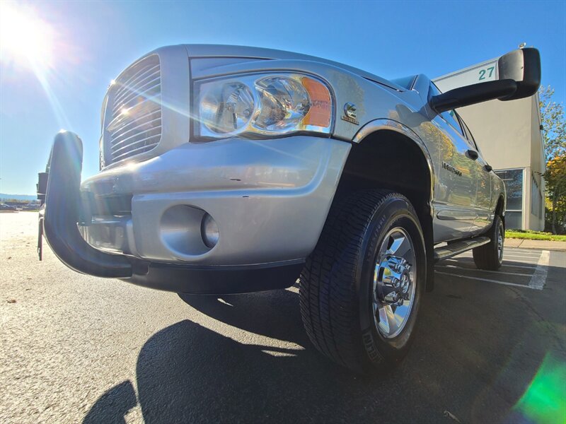 2004 Dodge Ram 2500 LARAMIE SPORT HD / 4X4 / H.O 5.9L CUMMINS DIESEL  / FULLY LOADED / HEATED LEATHER / HIGH OUTPUT / LOCAL - Photo 9 - Portland, OR 97217