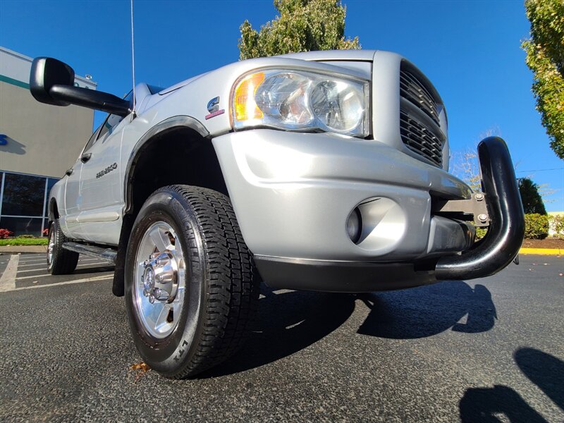 2004 Dodge Ram 2500 LARAMIE SPORT HD / 4X4 / H.O 5.9L CUMMINS DIESEL  / FULLY LOADED / HEATED LEATHER / HIGH OUTPUT / LOCAL - Photo 10 - Portland, OR 97217