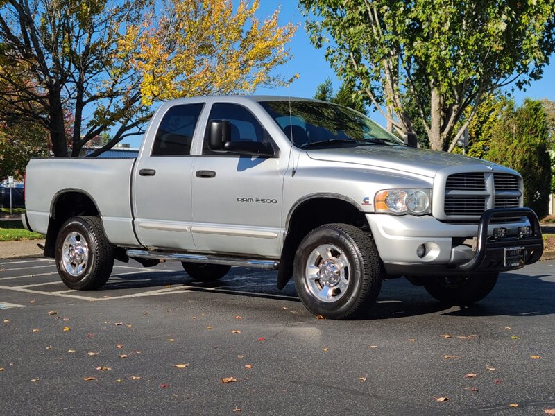 2004 Dodge Ram 2500 LARAMIE SPORT HD / 4X4 / H.O 5.9L CUMMINS DIESEL  / FULLY LOADED / HEATED LEATHER / HIGH OUTPUT / LOCAL - Photo 2 - Portland, OR 97217