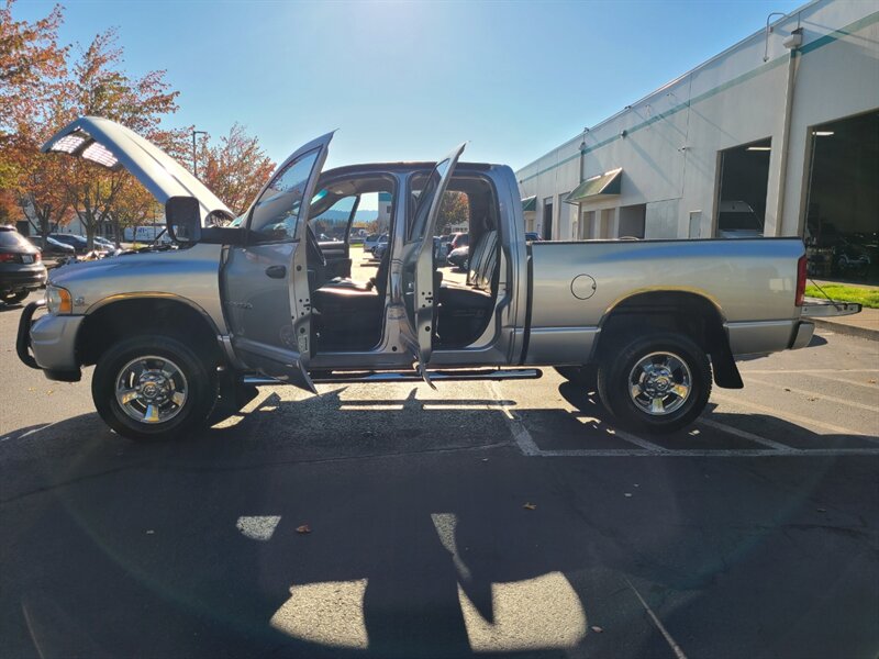 2004 Dodge Ram 2500 LARAMIE SPORT HD / 4X4 / H.O 5.9L CUMMINS DIESEL  / FULLY LOADED / HEATED LEATHER / HIGH OUTPUT / LOCAL - Photo 23 - Portland, OR 97217