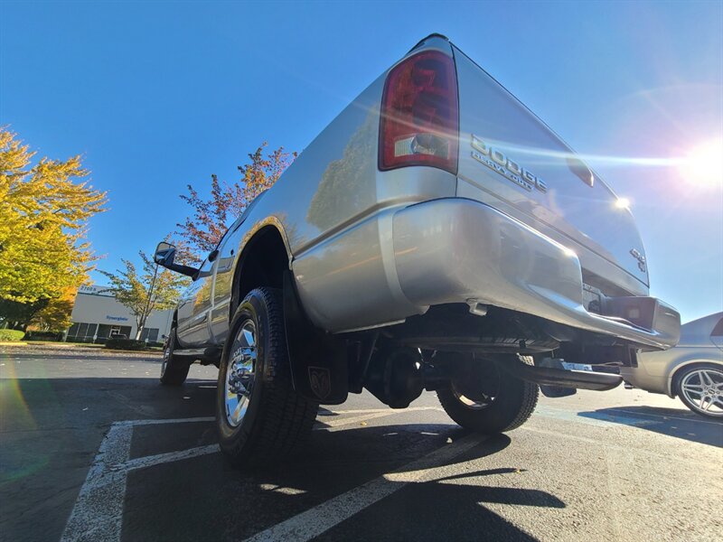 2004 Dodge Ram 2500 LARAMIE SPORT HD / 4X4 / H.O 5.9L CUMMINS DIESEL  / FULLY LOADED / HEATED LEATHER / HIGH OUTPUT / LOCAL - Photo 12 - Portland, OR 97217