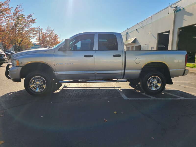 2004 Dodge Ram 2500 LARAMIE SPORT HD / 4X4 / H.O 5.9L CUMMINS DIESEL  / FULLY LOADED / HEATED LEATHER / HIGH OUTPUT / LOCAL - Photo 3 - Portland, OR 97217