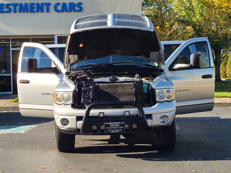 2004 Dodge Ram 2500 LARAMIE SPORT HD / 4X4 / H.O 5.9L CUMMINS DIESEL  / FULLY LOADED / HEATED LEATHER / HIGH OUTPUT / LOCAL - Photo 29 - Portland, OR 97217