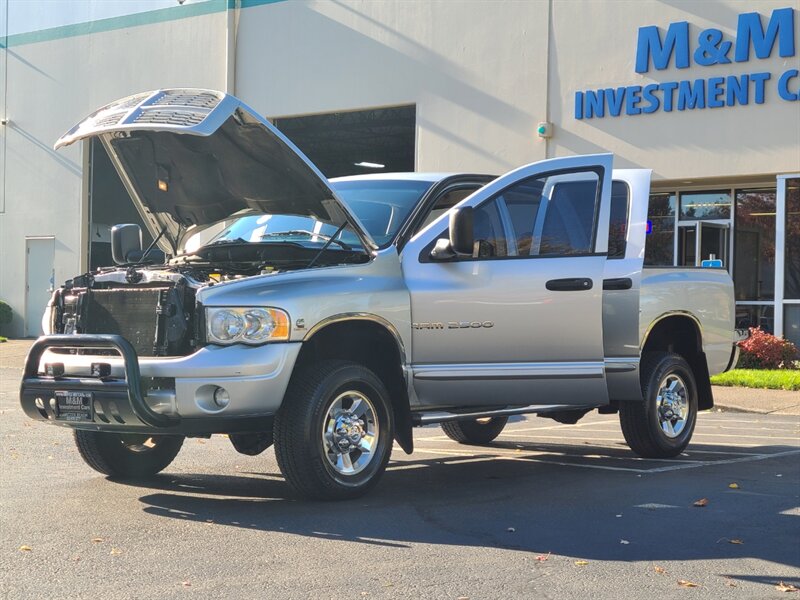 2004 Dodge Ram 2500 LARAMIE SPORT HD / 4X4 / H.O 5.9L CUMMINS DIESEL  / FULLY LOADED / HEATED LEATHER / HIGH OUTPUT / LOCAL - Photo 25 - Portland, OR 97217