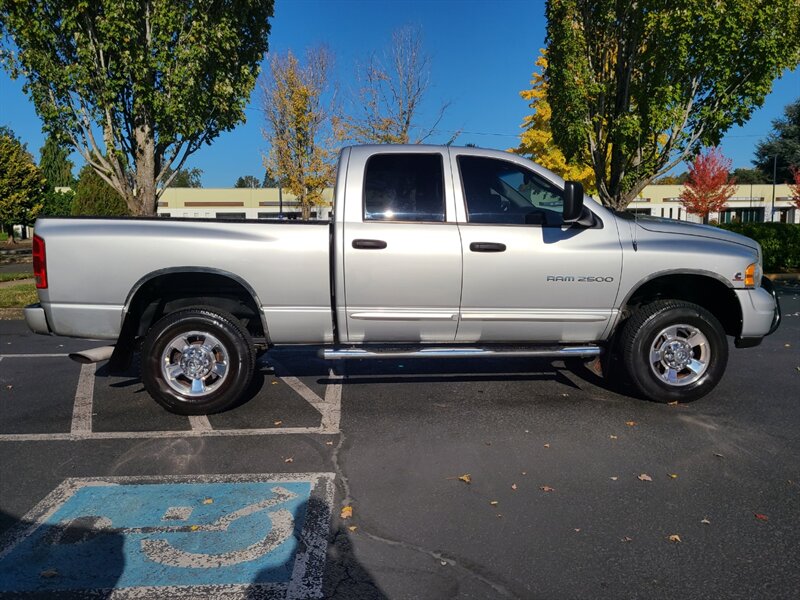 2004 Dodge Ram 2500 LARAMIE SPORT HD / 4X4 / H.O 5.9L CUMMINS DIESEL  / FULLY LOADED / HEATED LEATHER / HIGH OUTPUT / LOCAL - Photo 4 - Portland, OR 97217