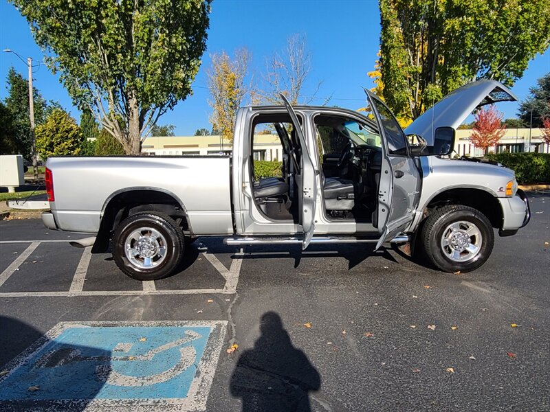 2004 Dodge Ram 2500 LARAMIE SPORT HD / 4X4 / H.O 5.9L CUMMINS DIESEL  / FULLY LOADED / HEATED LEATHER / HIGH OUTPUT / LOCAL - Photo 24 - Portland, OR 97217